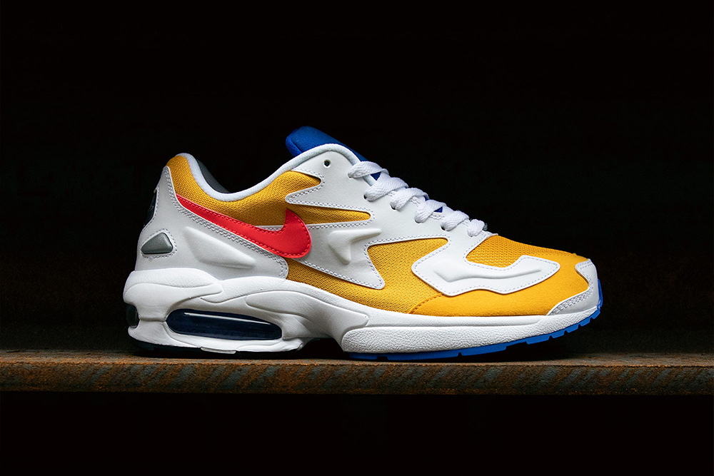 Nike Air Max2 Light 'University Gold/Flash Crimson' | Now