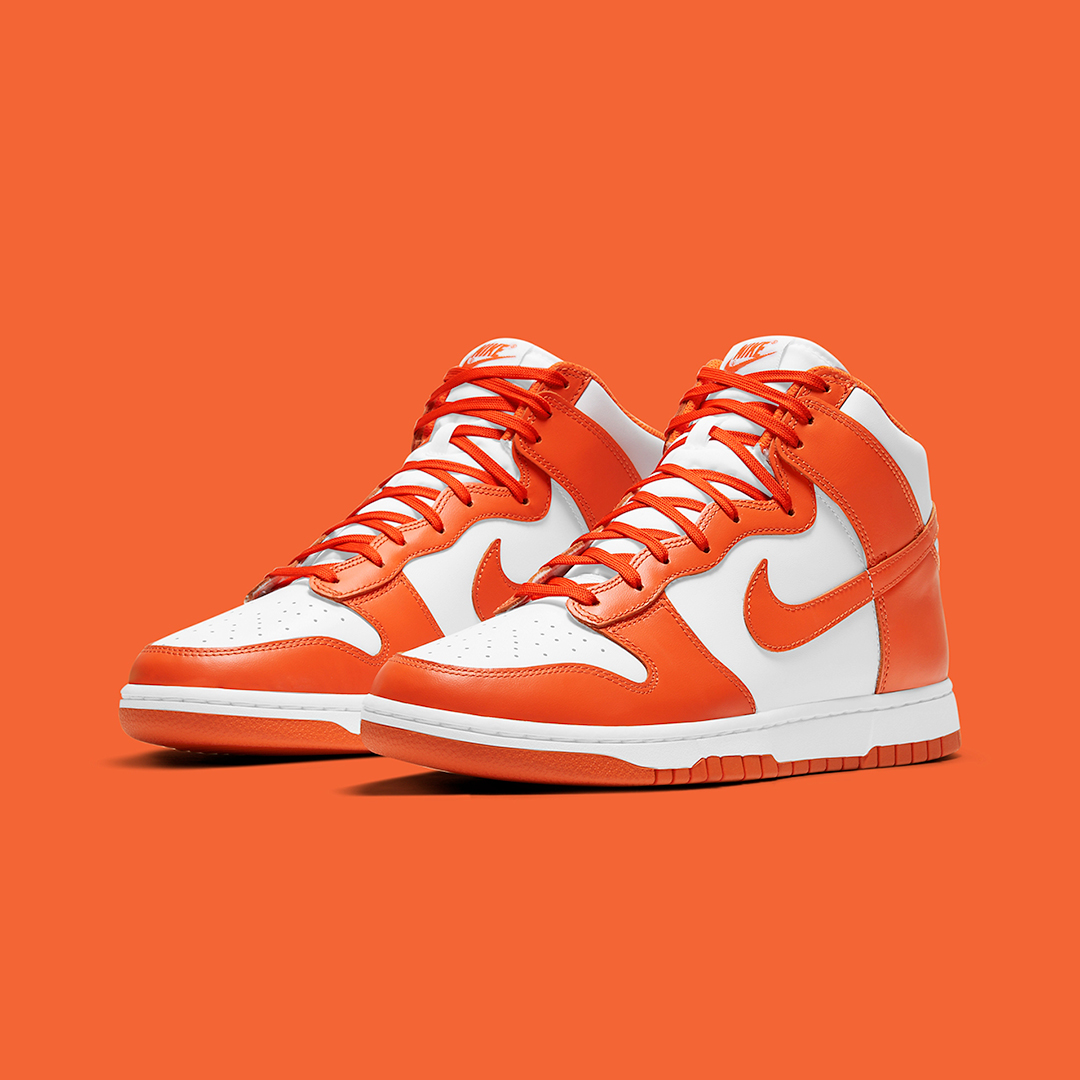 Wmns Nike Dunk High 'White/Orange Blaze' | Raffle Closed