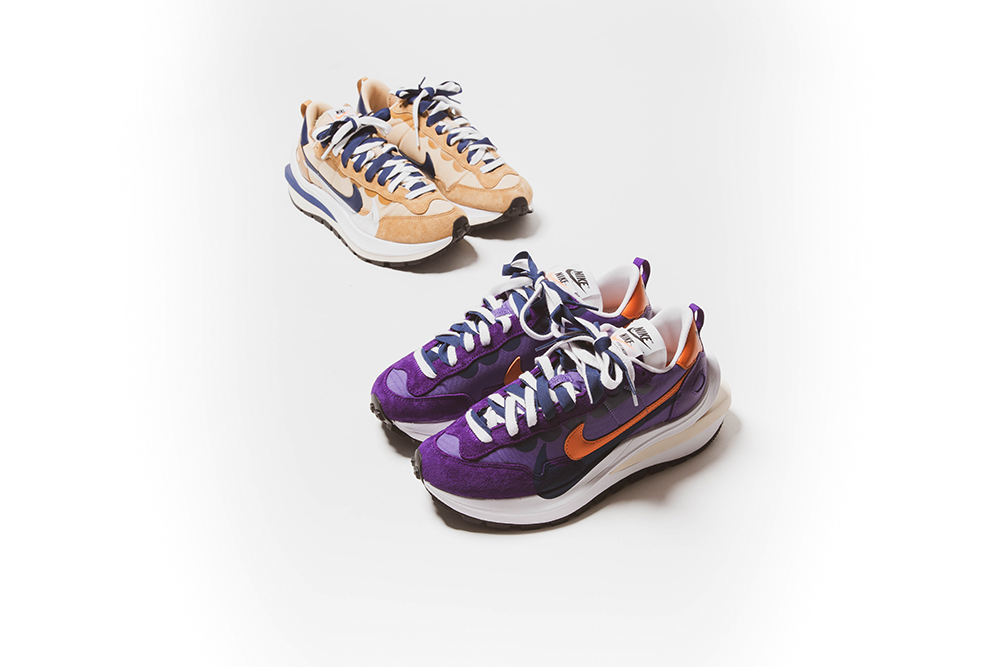 Sacai x Nike Vaporwaffle 'Dark Iris' & 'Sesame' | Raffles Closed