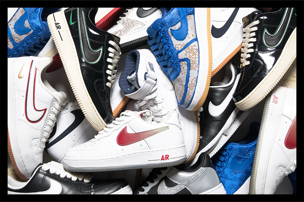 Nike air force one collab best sale