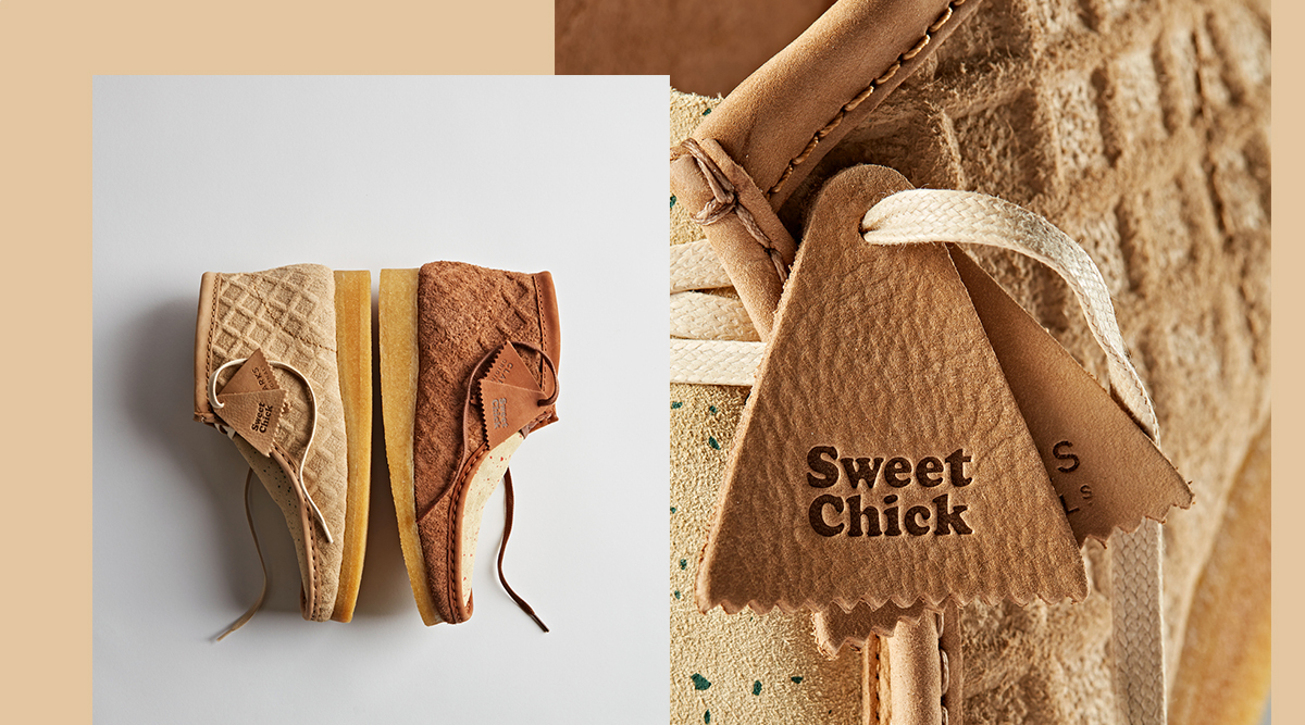 Sweet Chick x Clarks Originals Wallabee | Now Available